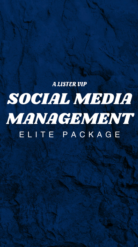 SOCIAL MEDIA MANAGEMENT ELITE (1 MONTH)
