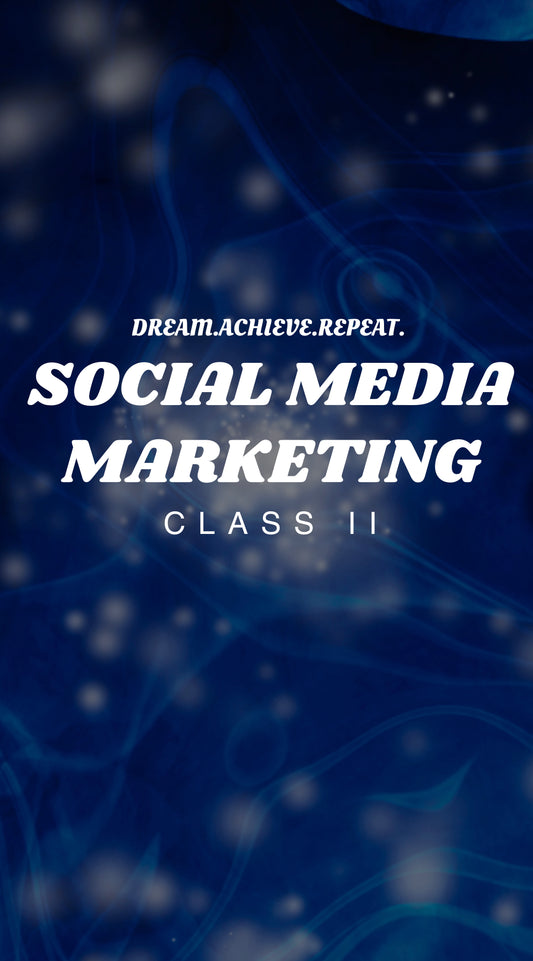 SOCIAL MEDIA MARKETING CLASS II (1 MONTH)
