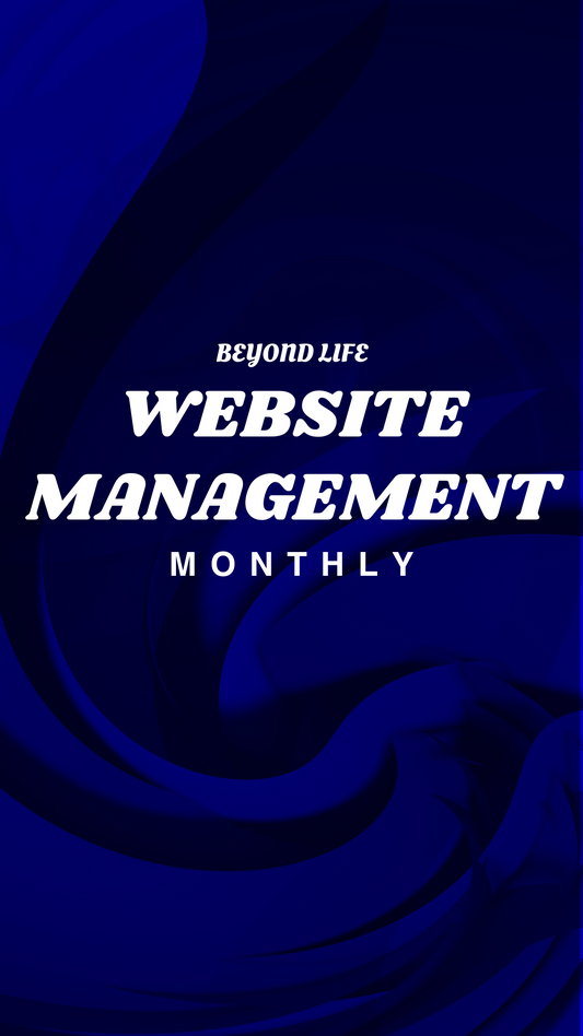 MONTHLY WEBSITE MANAGEMENT